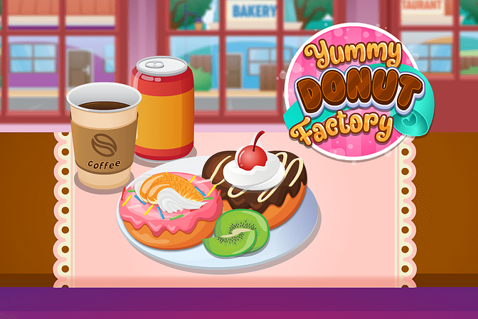 YUMMY DONUT FACTORY - Jogue Grátis Online!