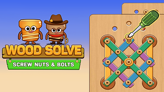 Screw Nuts and Bolts: Wood Solve