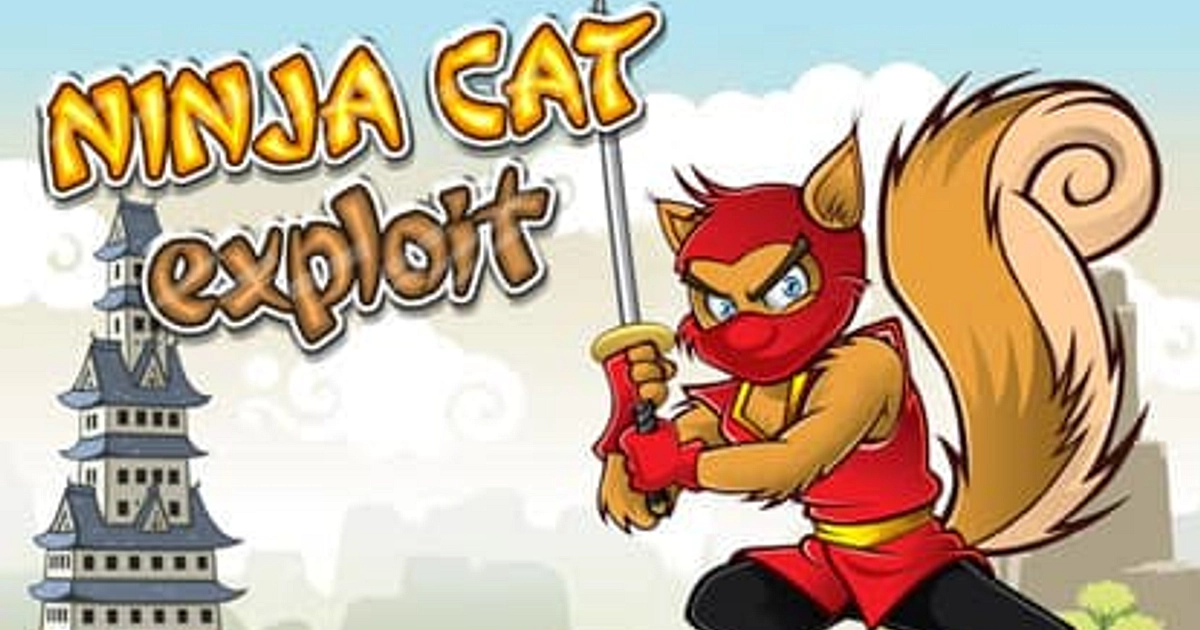 Gato Ninja em Jogos na Internet