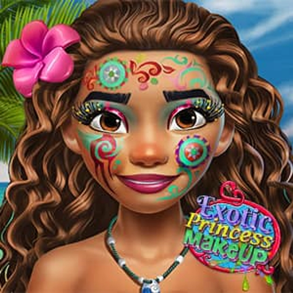 Maquiagem Princesa Exótica - Jogo Gratuito Online