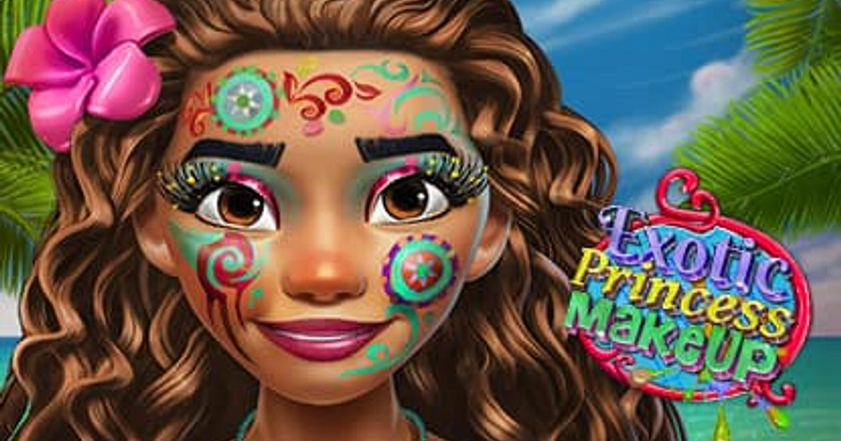 Maquiagem Princesa Exótica - Jogo Gratuito Online
