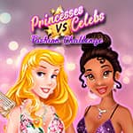 Princesas vs Celebridades Desafio de Moda