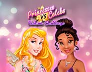 Princesas vs Celebridades Desafio de Moda