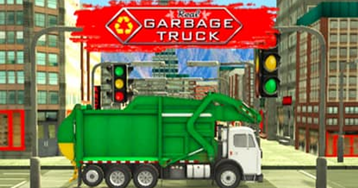Garbage Truck Simulator Jogo Gratuito Online FunnyGames