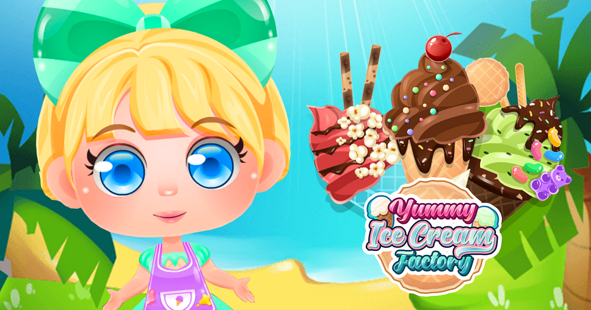 Yummy Ice Cream Factory - Jogue Yummy Ice Cream Factory Jogo Online
