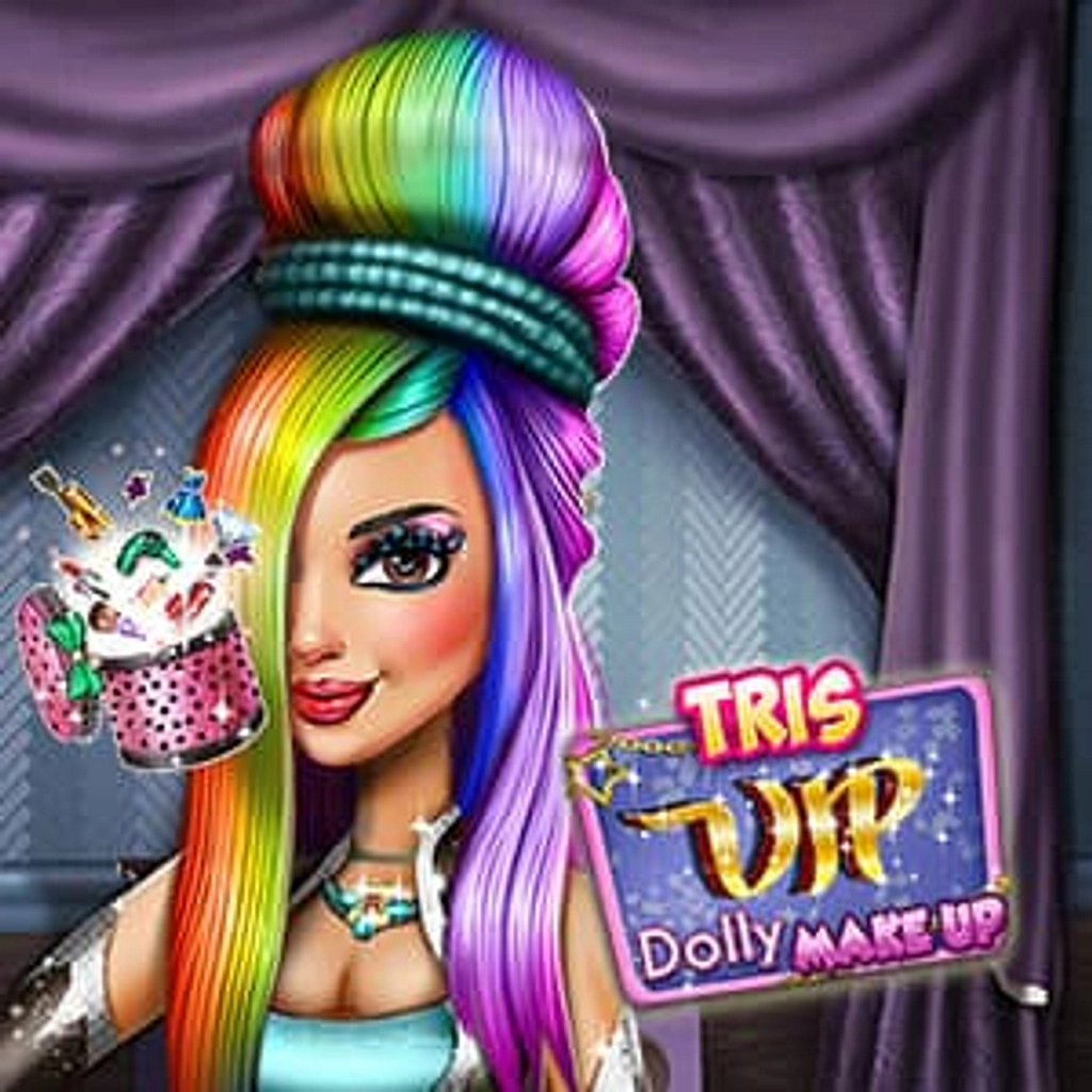 Tris VIP Maquiagem de Boneca - Jogo Gratuito Online