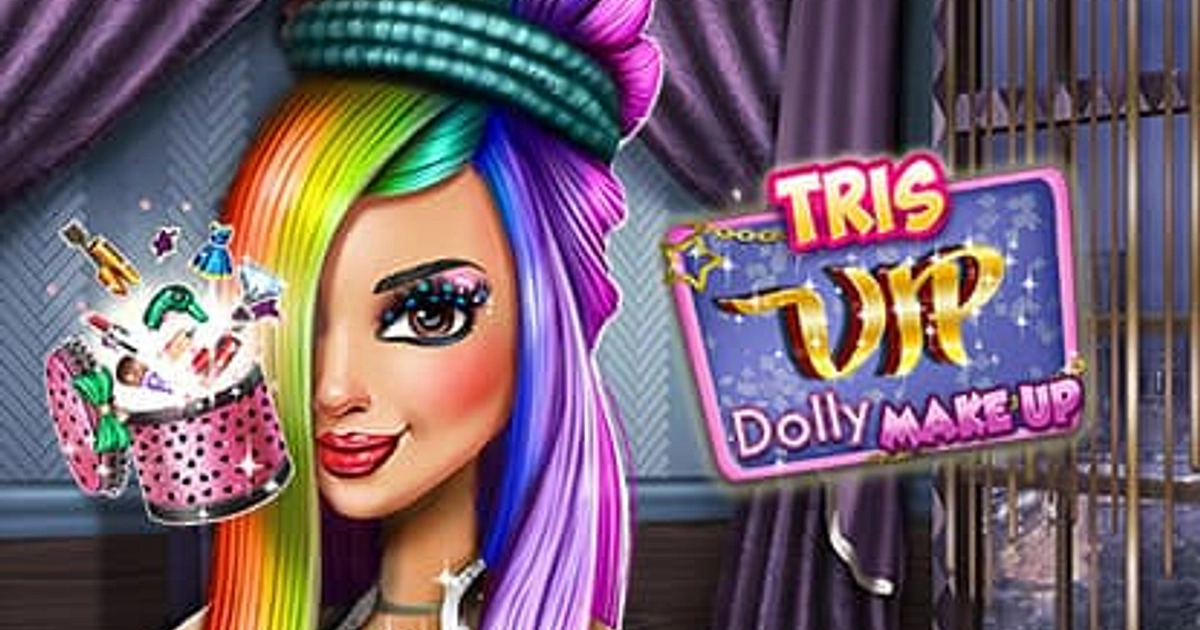 Tris VIP Maquiagem de Boneca - Jogo Gratuito Online