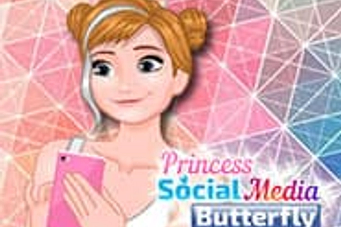 Princess Social Butterfly - Jogos na Internet