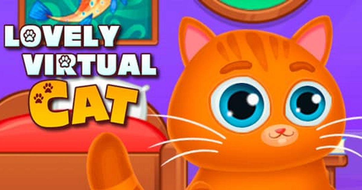 jogos de simulador de gato - meu lindo jogo de bichinho de estimação  virtual para crianças