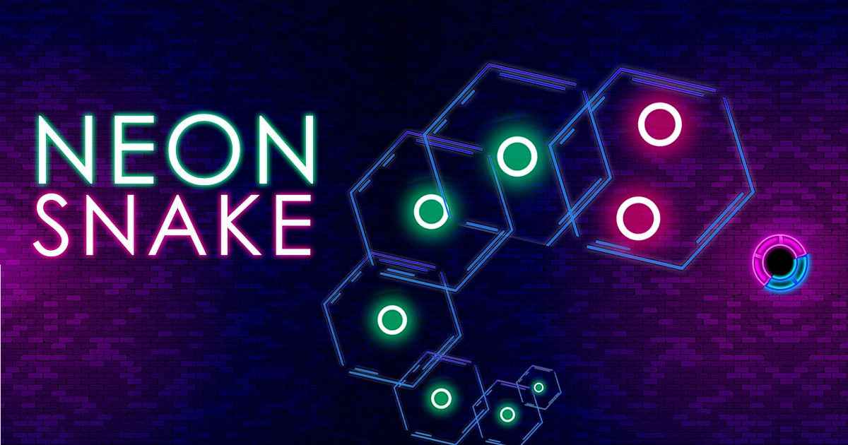 Neon Snake Game - Jogo Gratuito Online