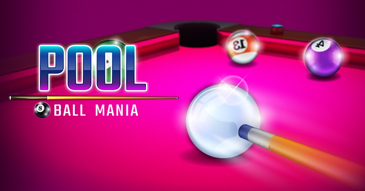 Jogue Sinuca: 8 Ball Mania gratuitamente sem downloads