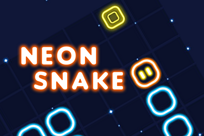 Neon Snake Game