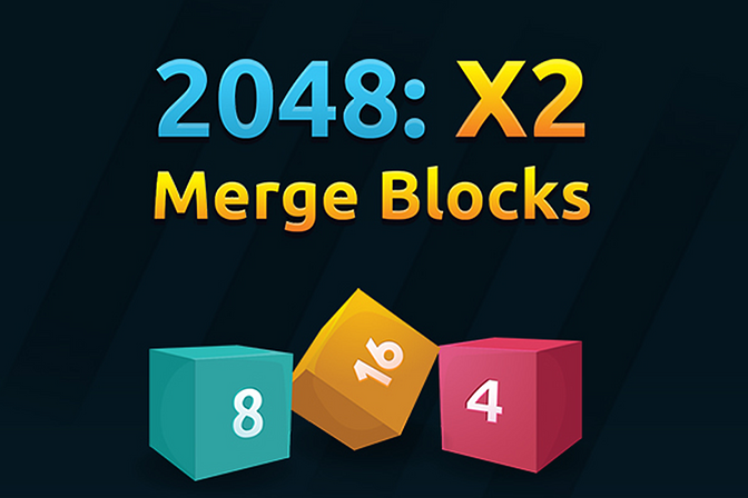 2048: X2 MERGE BLOCKS jogo online gratuito em