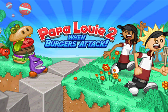 Papa Louie 2: When Burgers Attack - Jogo Gratuito Online