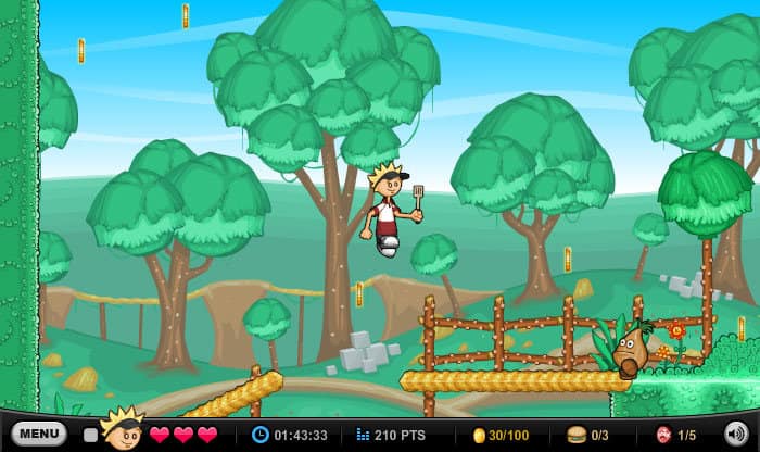 Papa Louie 2: When Burgers Attack - Jogo Gratuito Online 