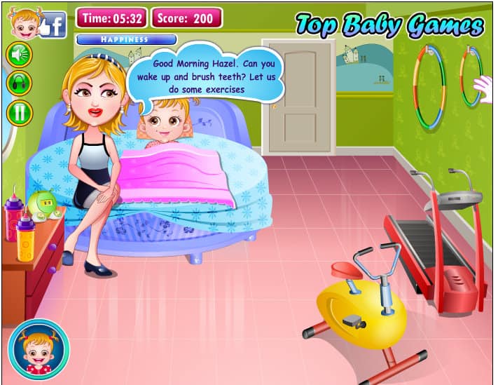 Baby Hazel Learns Manners - Jogo Gratuito Online | FunnyGames