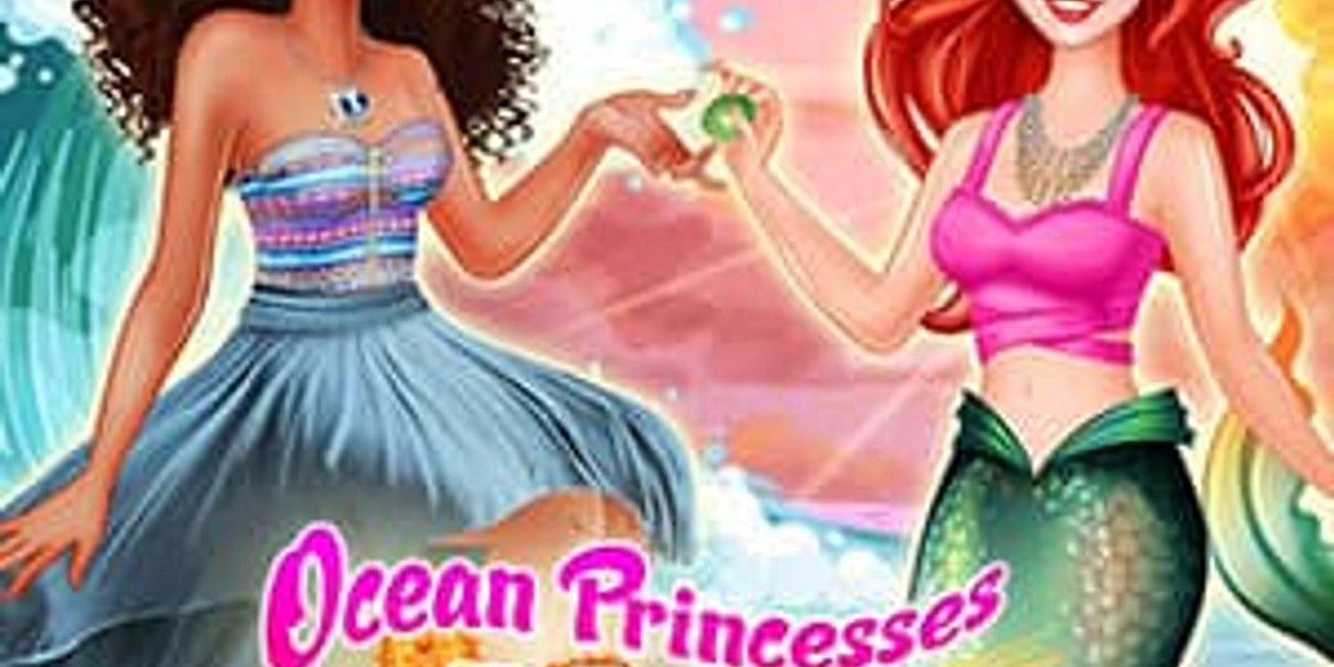 Princesas do Oceano, é Hora da Festa - Jogo Gratuito Online