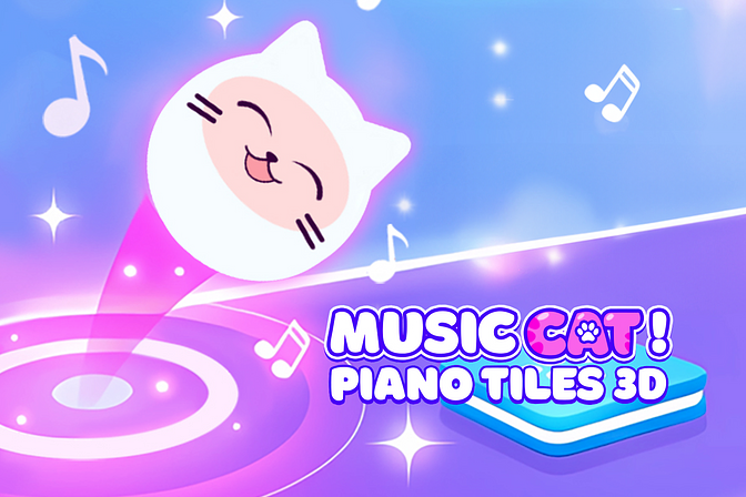 Music Cat! Piano Tiles 3D
