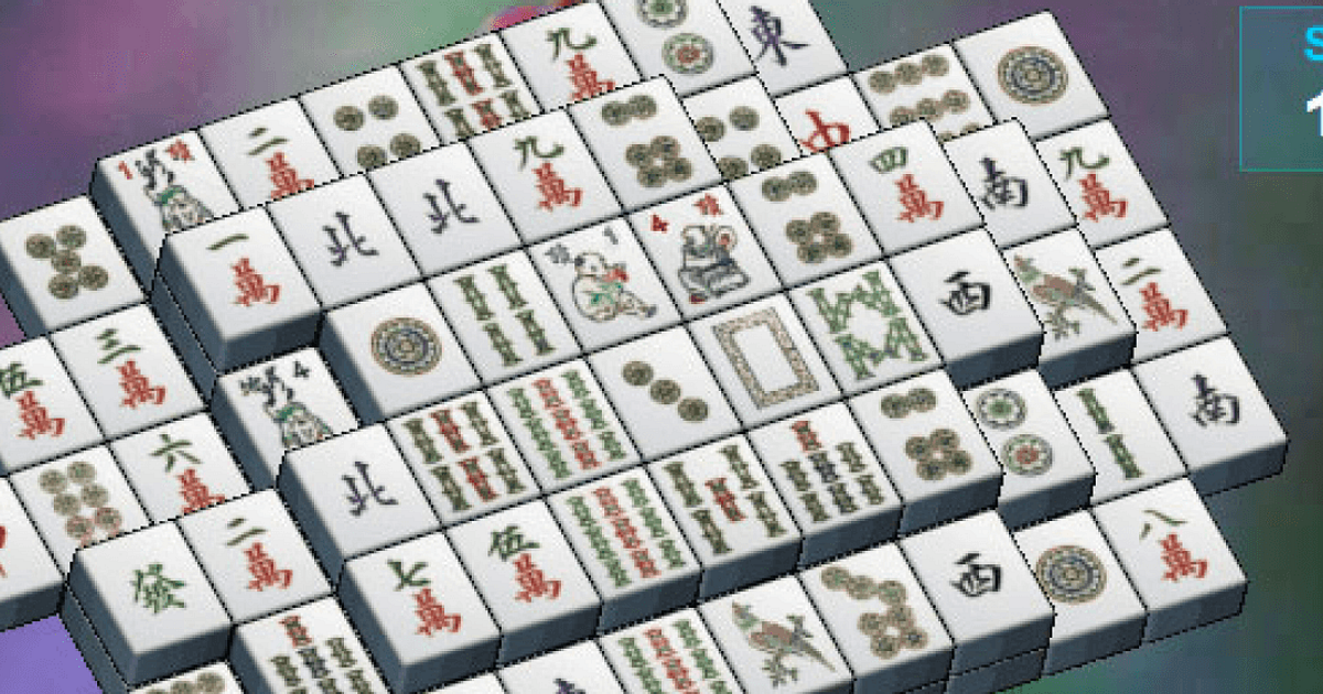 Solitario Mahjong  Mahjong solitaire - Minijuegos.com